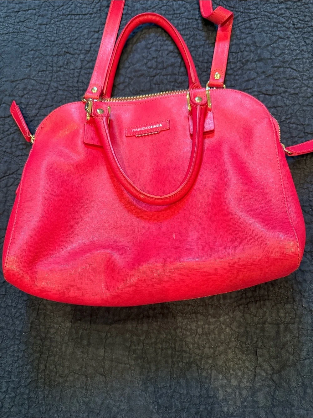 Francesco Biasia Hot Pink Bag